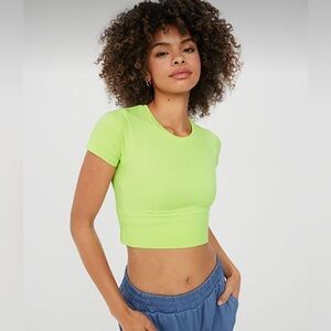 OFFLINE by Aerie. Crop top. Short sleeve. Size medium. NWOT